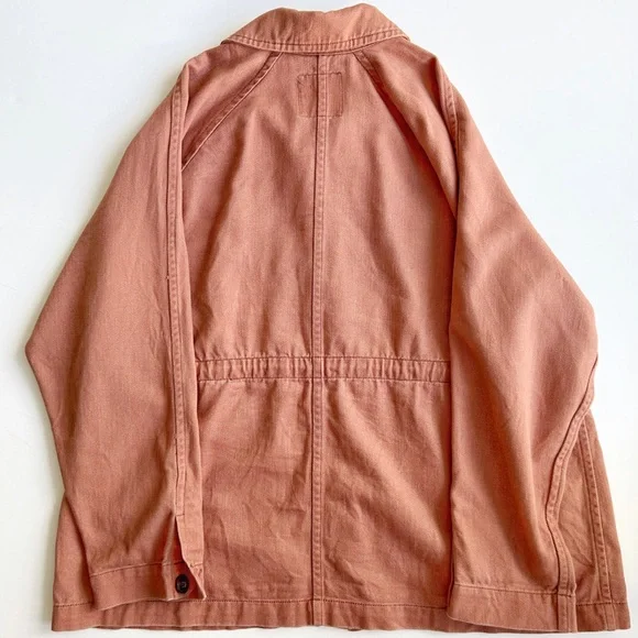 Madewell Ashgrove Chore Jacket in Warm Umber - Picture 6 of 7